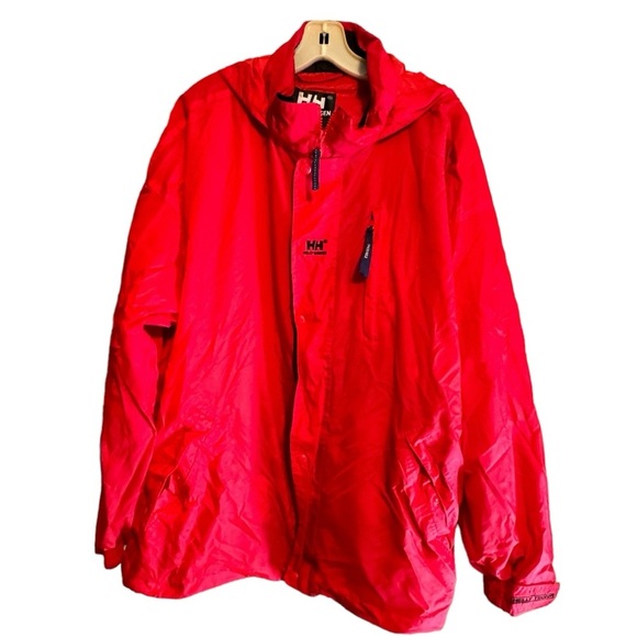 Helly Hansen Red Hoody‎ Coat - Picture 1 of 7